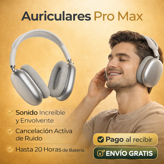 🎧 Auriculares Pro Max + Cable USB-C Incluido | Disponibles en varios Colores 🔥
