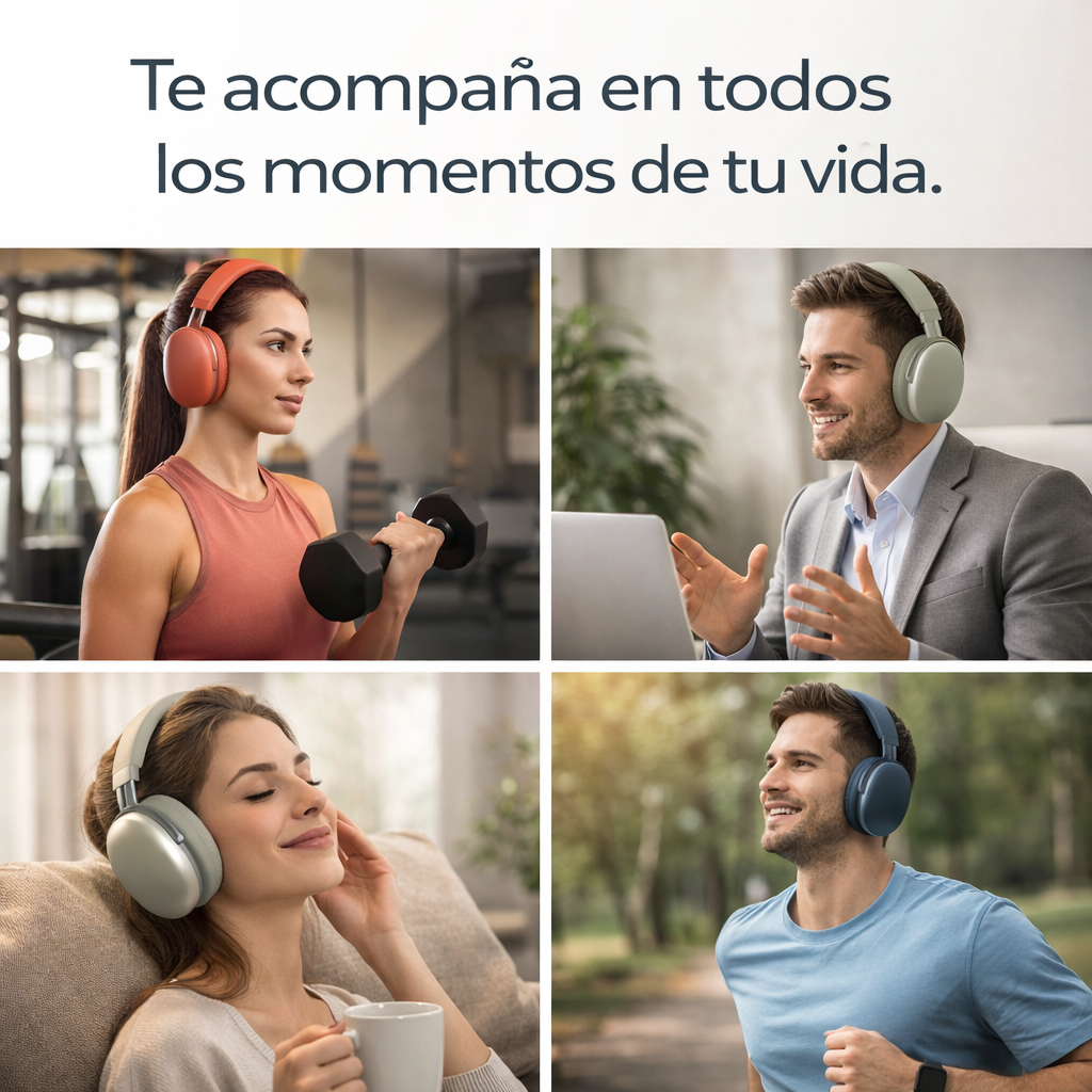 🎧 Auriculares Pro Max + Cable USB-C Incluido | Disponibles en varios Colores 🔥