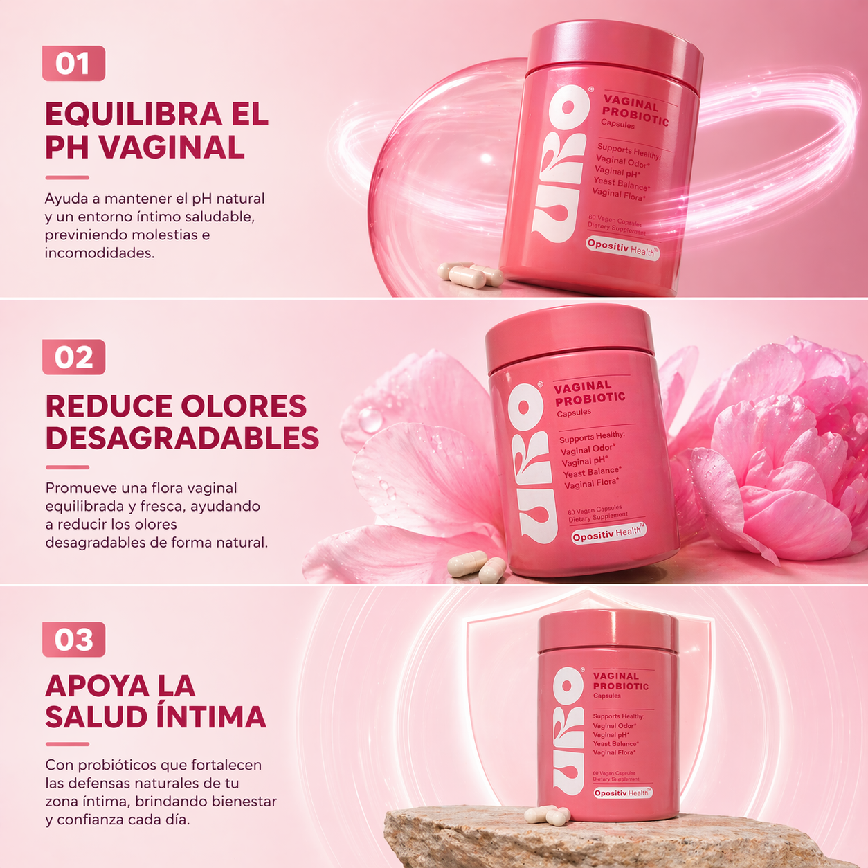 💖 URO Probiótico Vaginal: recupera tu equilibrio íntimo y vuelve a sentirte segura todos los días ✨